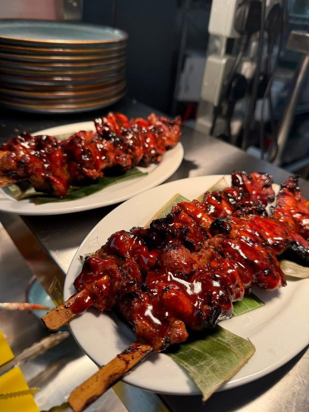 Grilled skewers